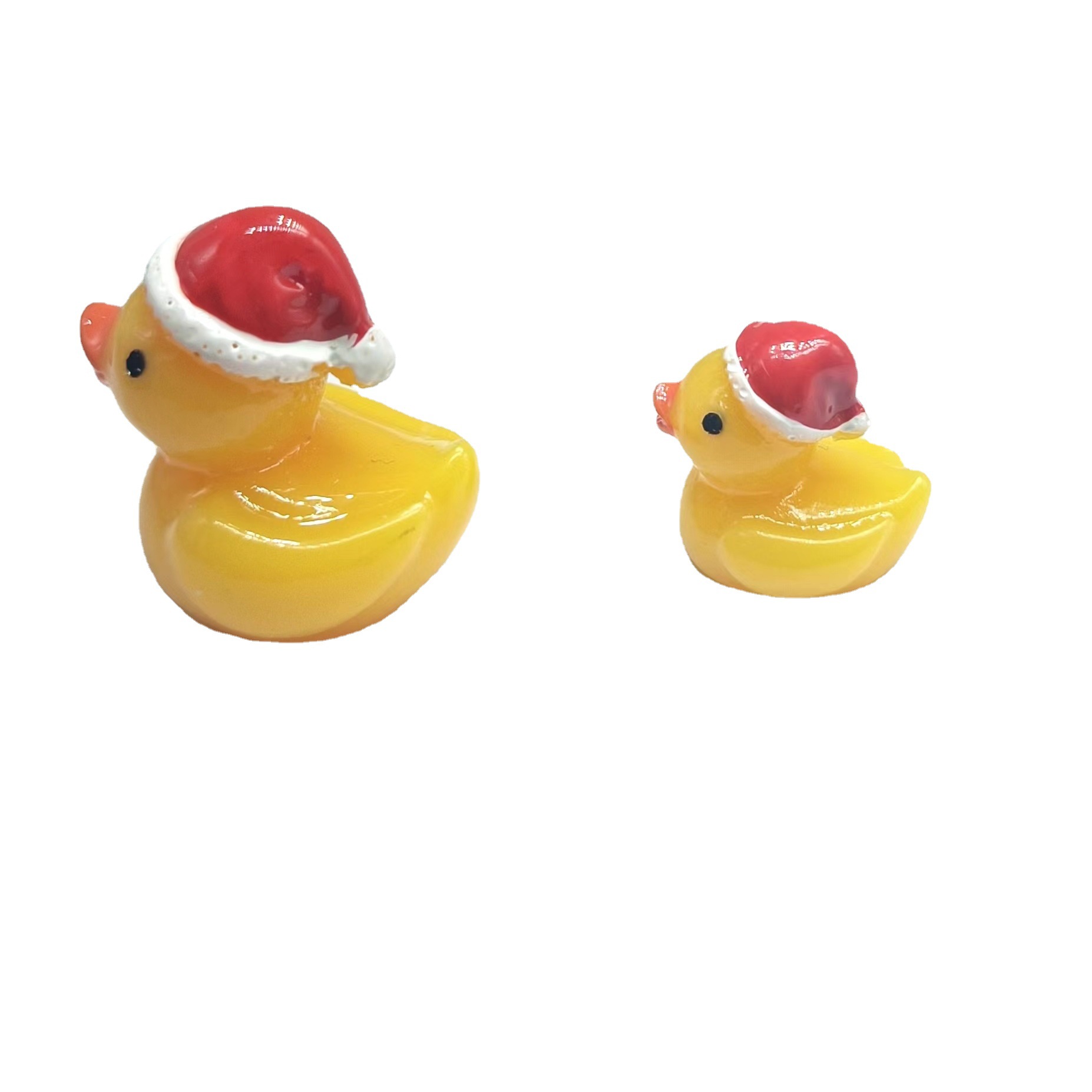 Creative Mini Christmas Duck Cute Home Small Ornaments Micro Landscape Fleshy Mosses Duckling Ornaments Decoration