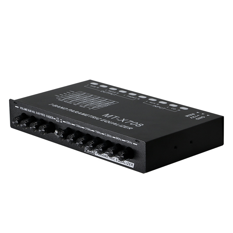 Car Equalizer 5-Band 7-Band 9-Band Equalizer Car Audio Eq Tuning Crossover Amplifier Factory Wholesale