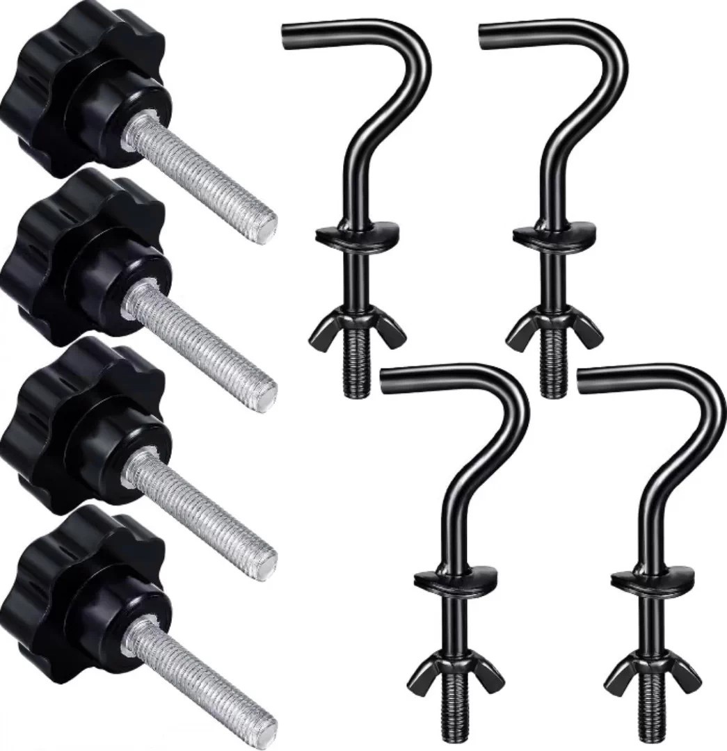 Гвозди с ручкой в виде цветка, уличные крючки, оптовое производство, крючок для качелей, железные аксессуары