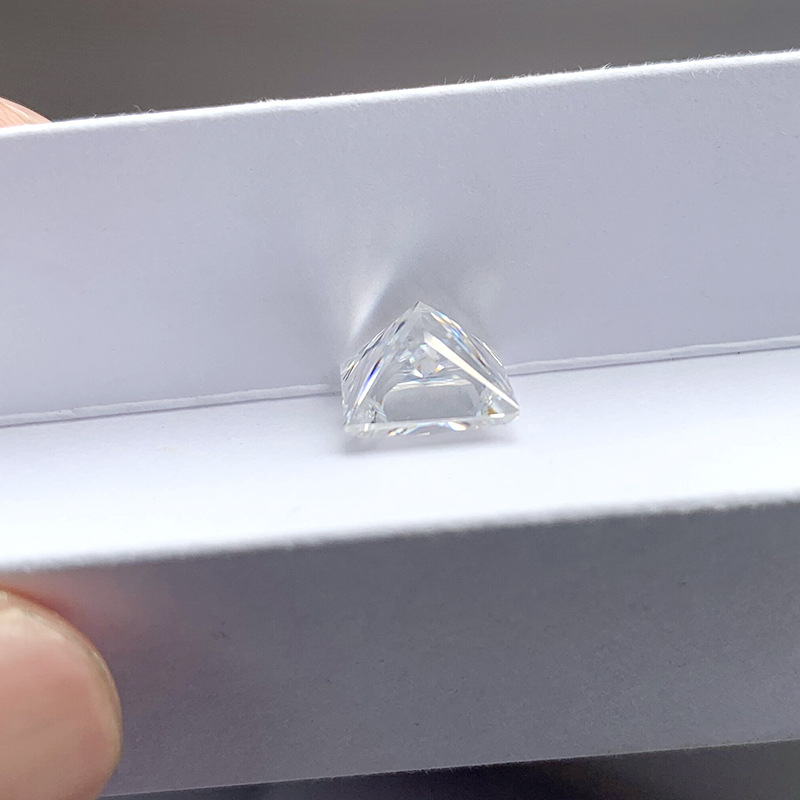 Moissanite Bare Stone Princess Def Color Vvs Netity Wuzhou Origin Source Manufacturer Direct Supply Spot Wholesale