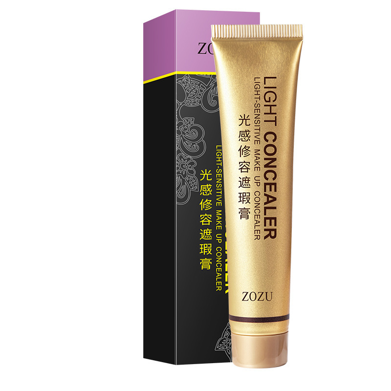 Zozu Light-Sensing Contouring Concealer for a Fresh Complexion 30g Moisturizing Natural Skin Tone Isolation Cream Makeup Primer Wholesale
