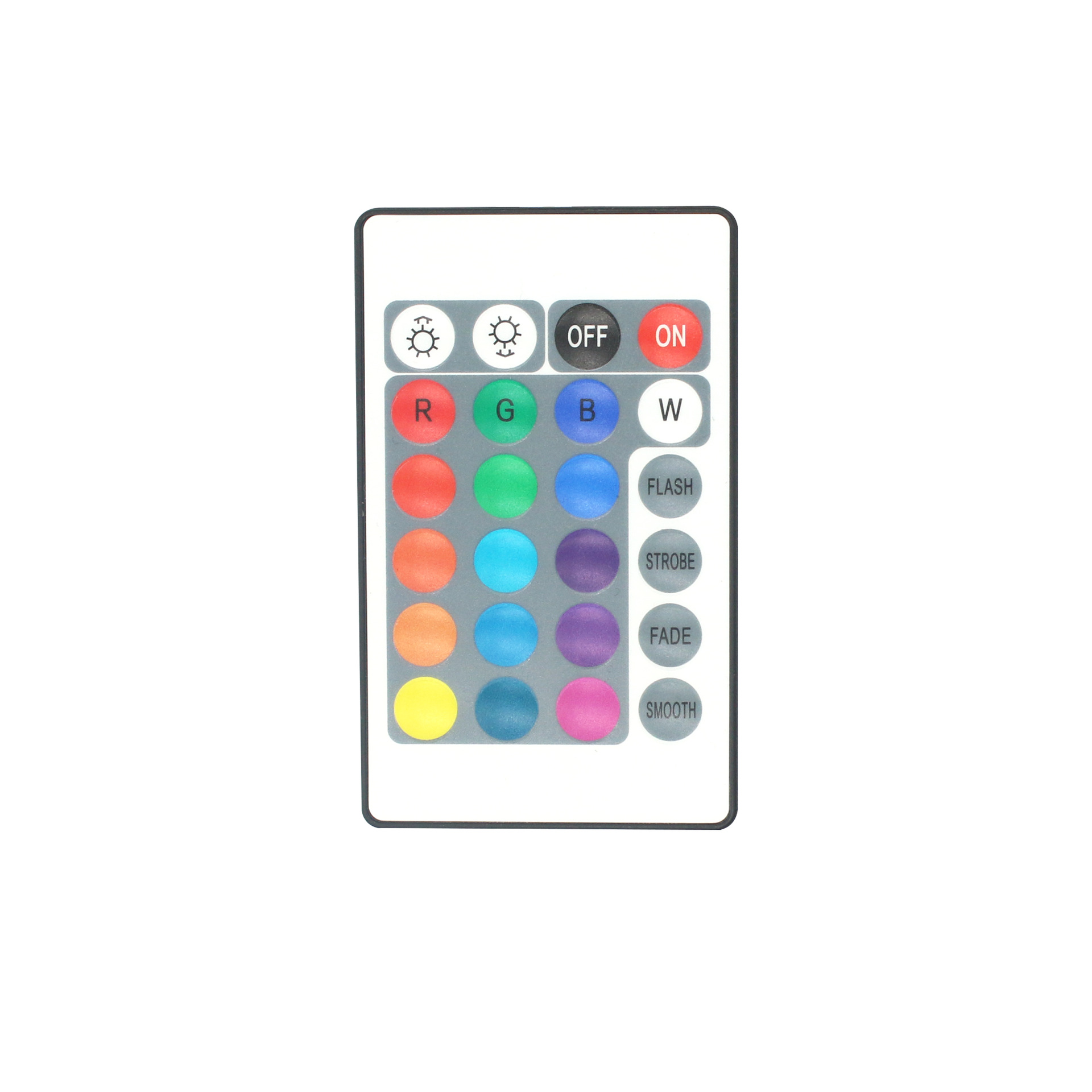 24-Key Remote Control 44-Key Ir Dimmer Rgb Light Strip Remote Control Controller Rf17-Key Wireless Stepless Dimming