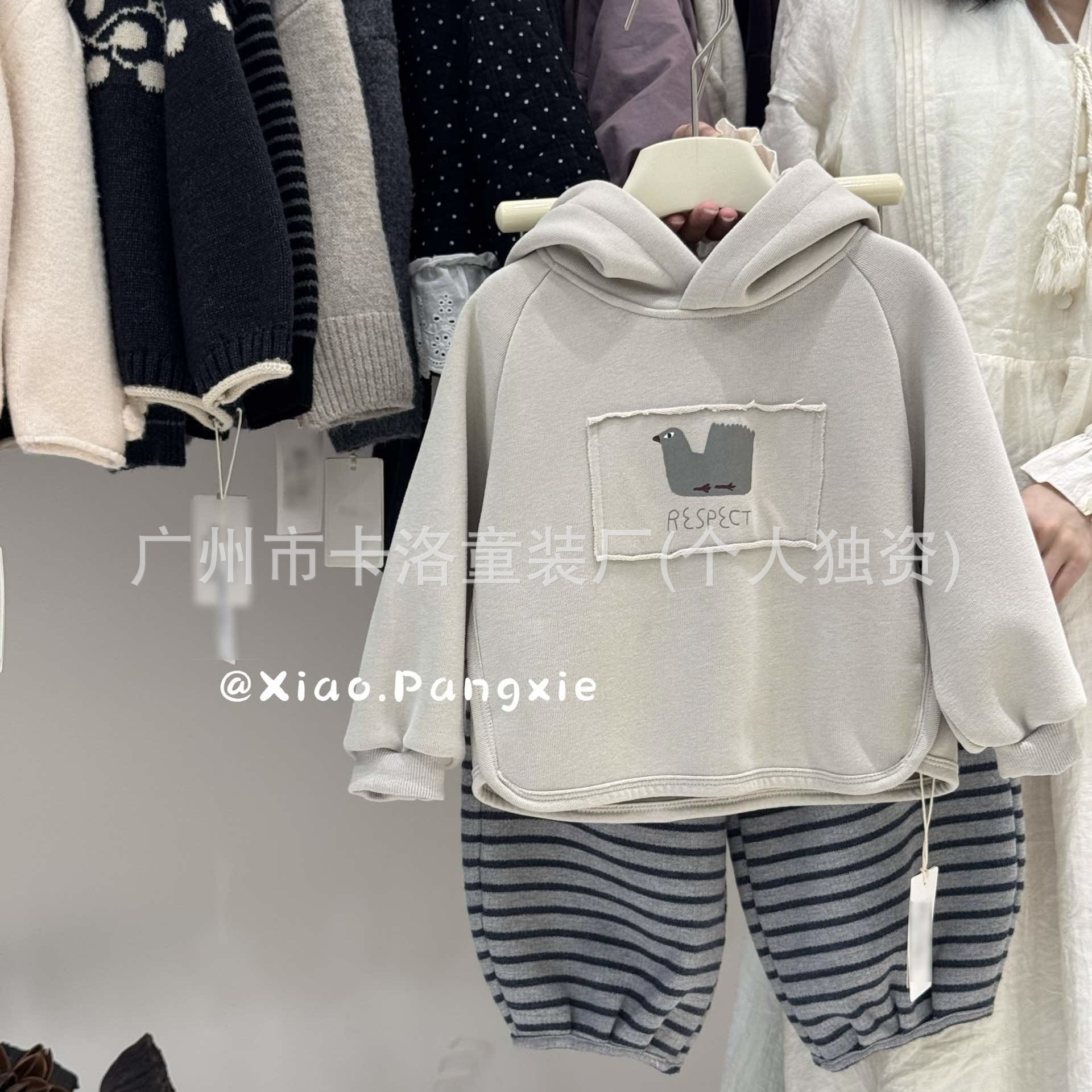 2024 New Fleece Pants for Kidsren in Autumn and Winter, Fashionable Plaid Loose Warm Pants for Boys and Girls, Winter Sweatpants