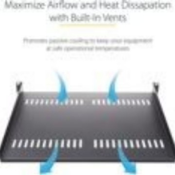 Cross-border hot 1U server cabinet rack metal ventilation cooling rack cantilever tray rack factory direct sales