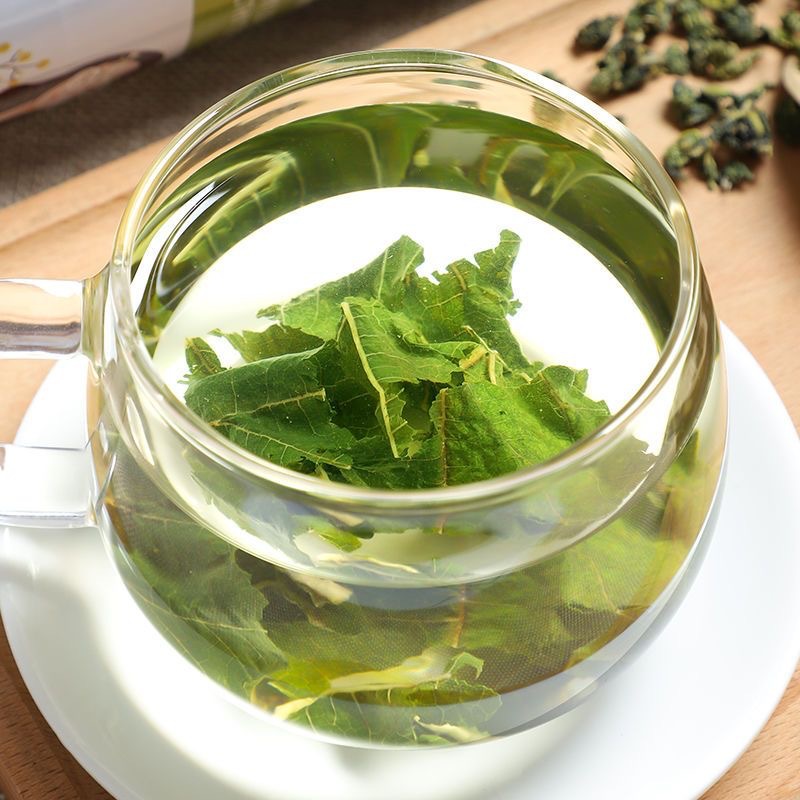 Authentic Frost-Sweetened Mulberry Leaf Tea, Chinese Herbal Medicine, Frost-Sweetened Dried Mulberry Leaf Tea, Herbal Tea, Health Tea for Middle-Aged and Elderly People