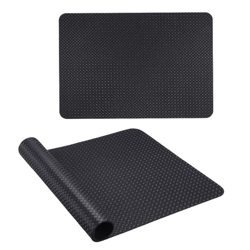Foldable Equipment Shock-Absorbing Mat, Double-Sided Non-Slip Treadmill Soundproof Mat, Odorless Spinning Bike Stepper Sound-Absorbing Mat