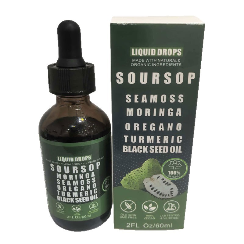 Kindergarten Amazon Cross-Border New Hot Product, Thorn Fruit, Chlorophyll, Helianthus, Zeolite and Other Ready-Made Drops Can Be Oem