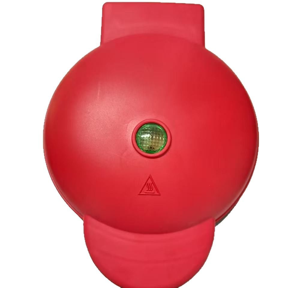 Cross-Border Mini Waffle Maker Heart Plate Waffle Maker Home Breakfast Machine Portable Electric Pancake Pan Light Food Machine