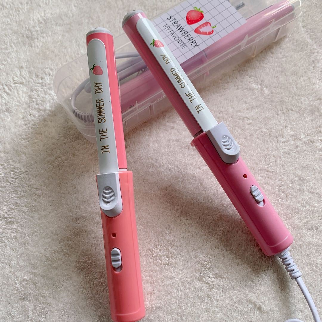 Finishing bangs broken hair curly hair mini compact versatile shape roll stick