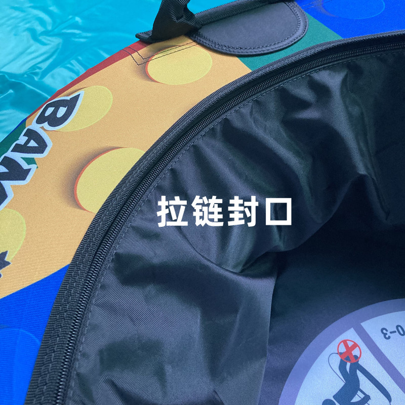 Factory Direct Supply Inflatable Snow Tube Slide, Outdoor Dry Land Hard-Bottomed Grass Sled, Inflatable Round Tube