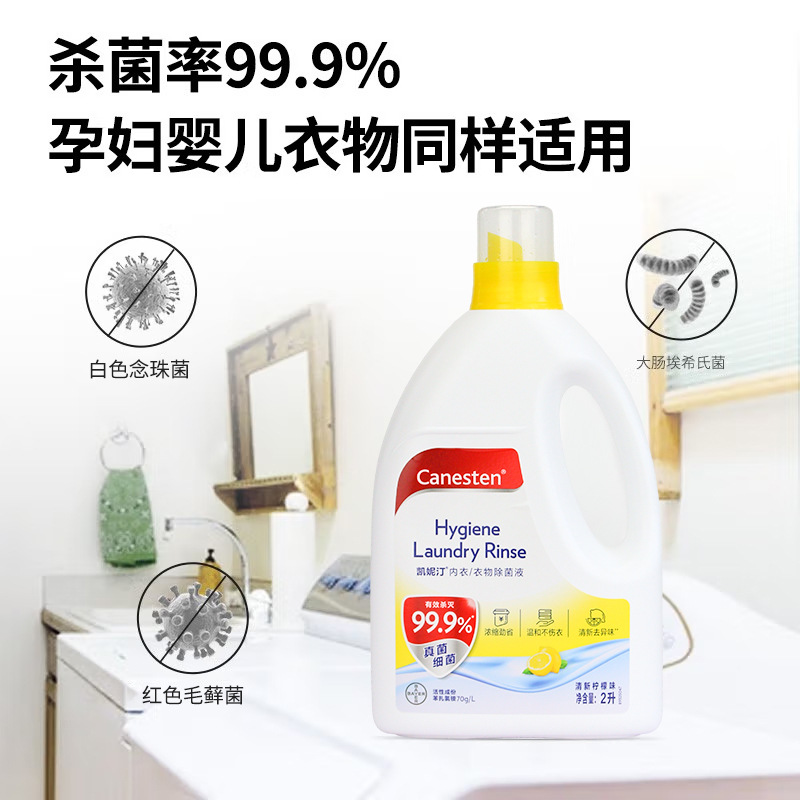 Germany Bayer Canesten kanetine clothing disinfection and sterilization liquid laundry special underwear sterilization 2L