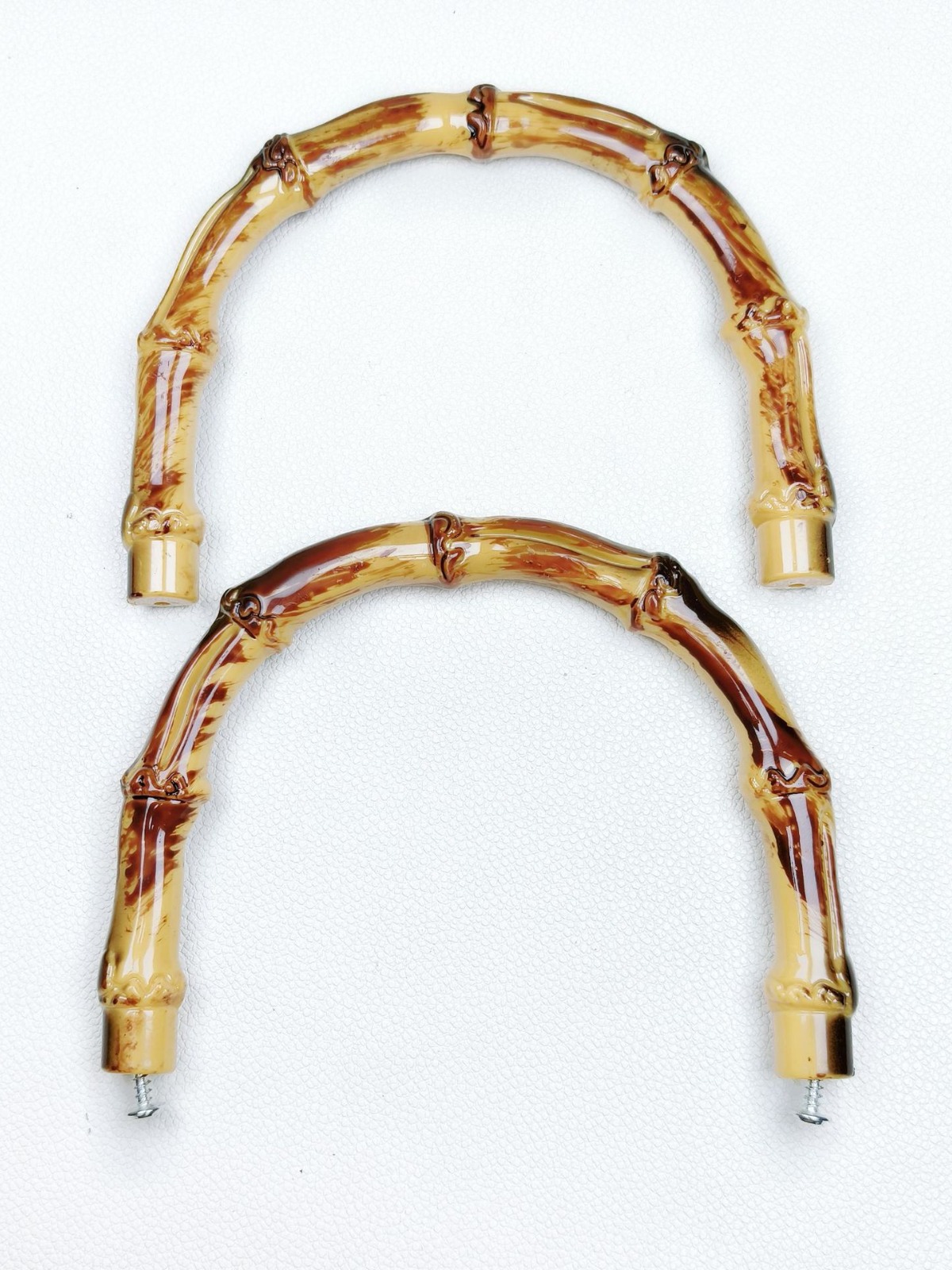 Factory direct supply acrylic box bamboo handle felt bag handle accessories DIY handmade bag hand-held