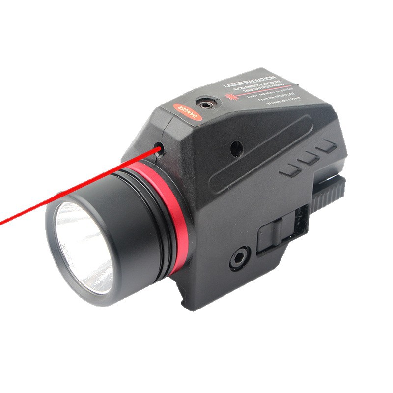 9915 Down-Hanging Laser Flashlight Outdoor Strong Light Led Tactical Flashlight