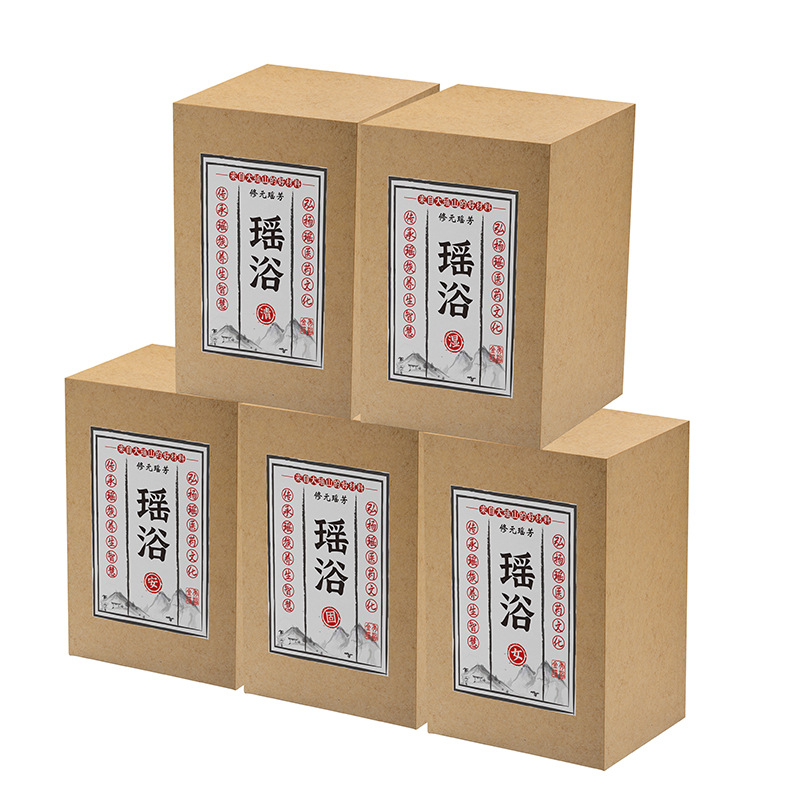 Yao Bath Herbal Pack Wholesale in Stock, Directly Supplied by Manufacturer for Beauty Salons, Da Yao Mountain Plant Extract Bath Herbal Pack Powder in Box