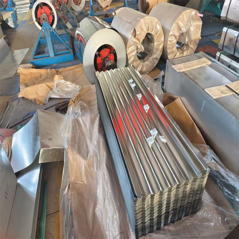Spot Sales of Aluminum-Zinc Plated Corrugated Iron Sheets for Factory Roofs, Aluminum-Zinc Plated Corrugated Tiles, and Insulation Tiles