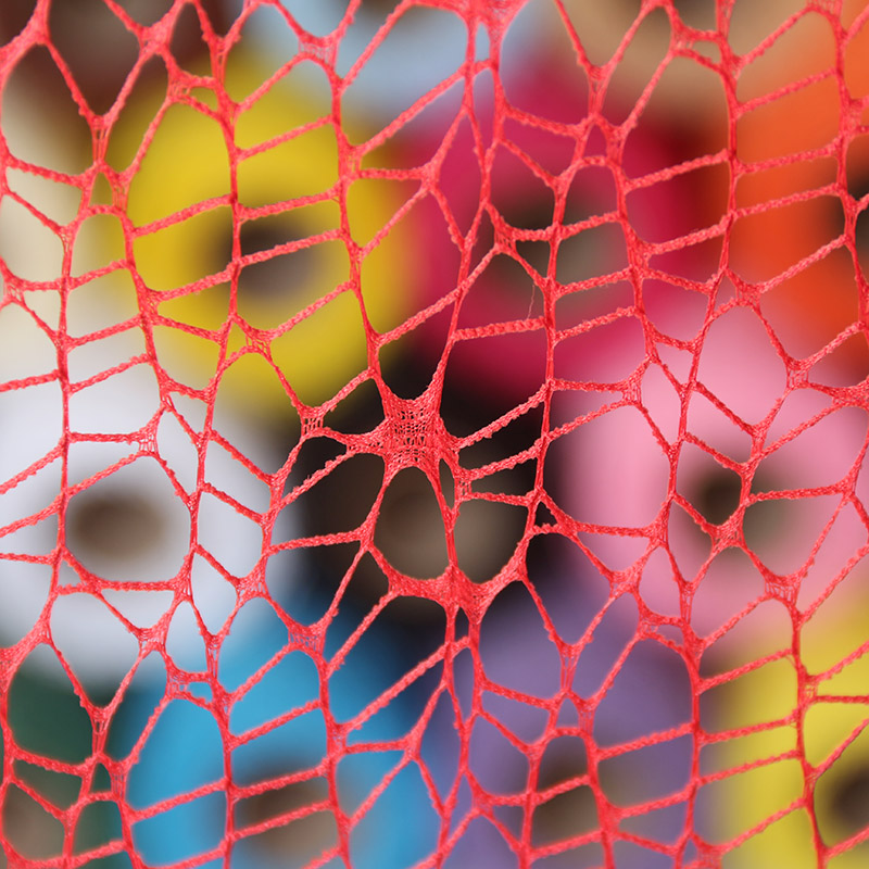 Arrangement Decorative Mesh Material Handmade DIY Jacquard Classroom Environmental Door Curtain Corridor Mesh Pendant Kindergarten Pendant