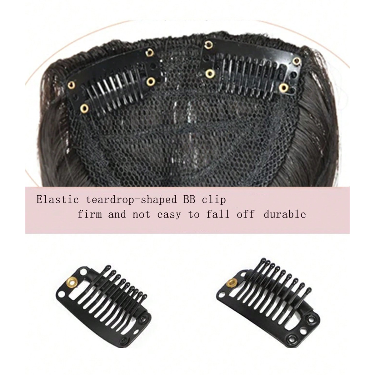 Bangs Wig for Women, Natural Forehead Air Bangs, Seamless Artificial Hair Fake Bangs Patch Ready for Sale