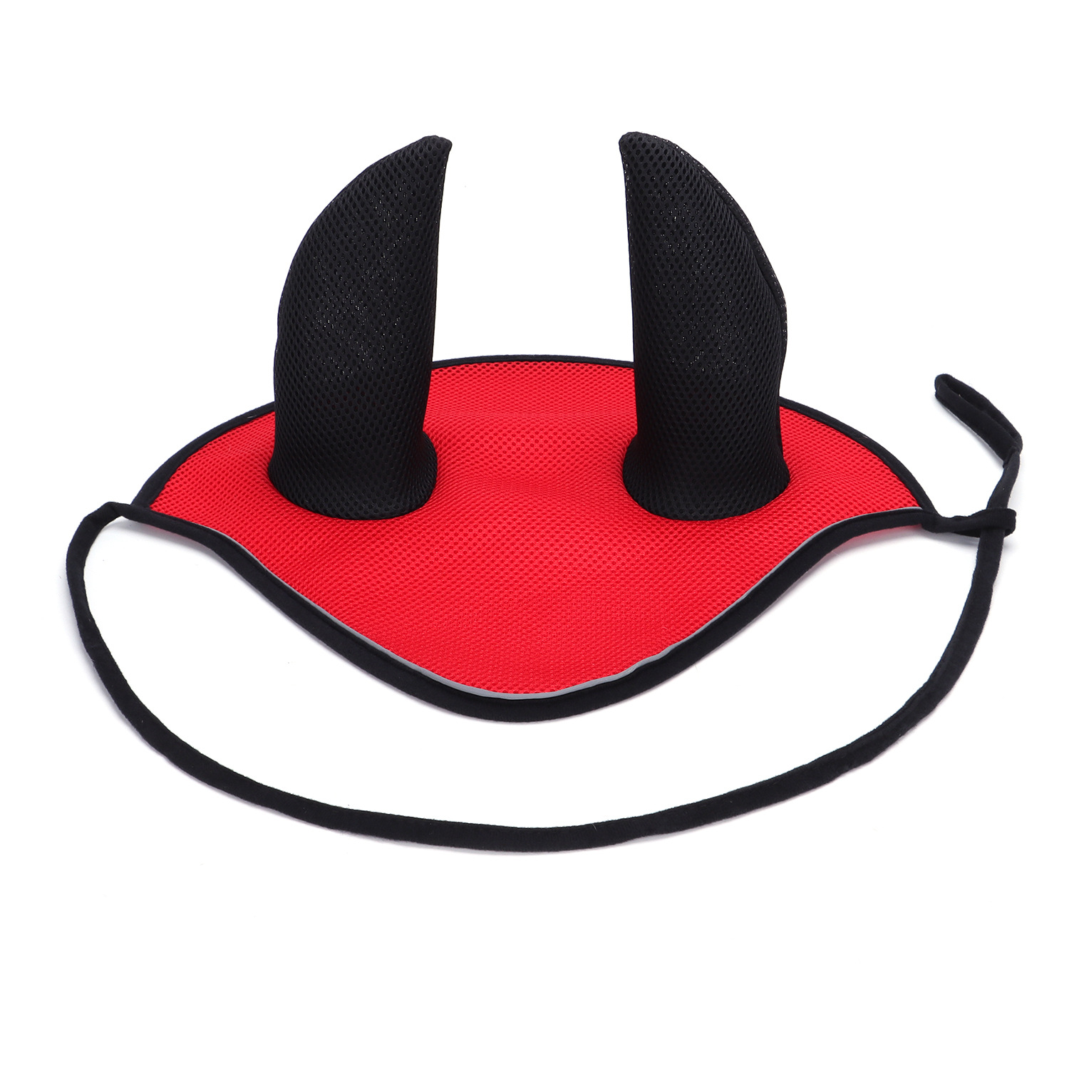 Amazon 2024 new direct sales horse supplies mesh anti-mosquito breathable horse earmuffs reflective adjustable equestrian supplies