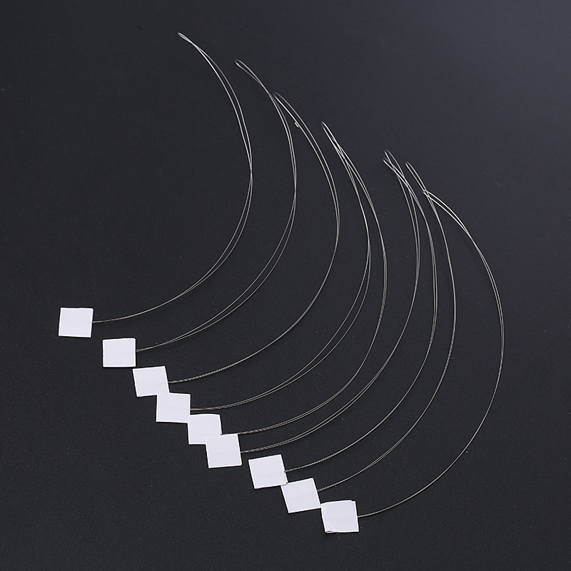20cm Simple Opening Poke Embroidery Special Super Long Threader Jewelry Rice Bead Needle Rope Poke Poke Tool