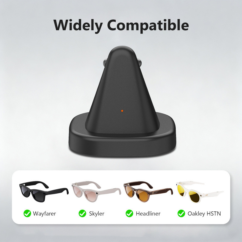 Manufacturer Wholesale Suitable for Meta Rayban Ray-Ban Glasses Charging Stand Ai Glasses Charger Stand New Product