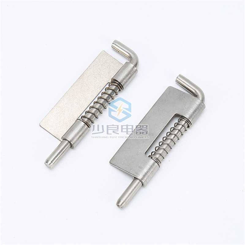 304 Stainless Steel Flat Latch Cl225 Weldable Distribution Cabinet Door Hinge Color Zinc Plated Spring Iron Latch