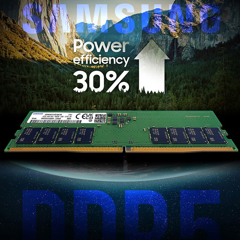 SAMSUNG/samsung DDR5 Memory Module Frequency 4800 5600 Capacity 16/32GB Suitable for Desktop