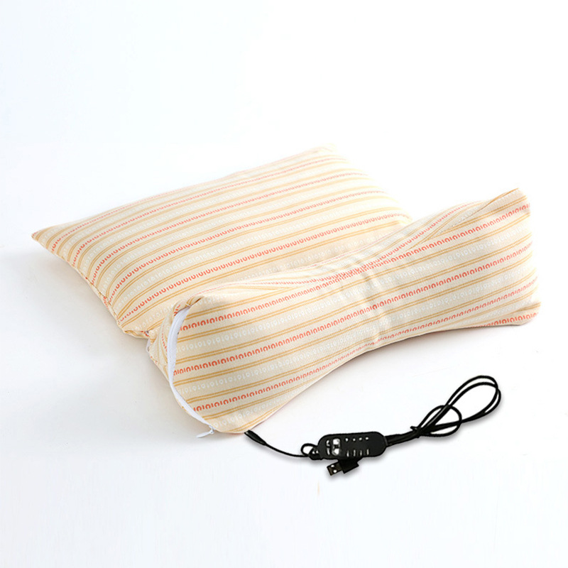 Buckwheat Shell Pillow, Cervical Spine Pillow, Triangular One-Piece Pillow, Buckwheat Pillow Core Traction Pillow, Mugwort Combination Pillow, Neck Pillow