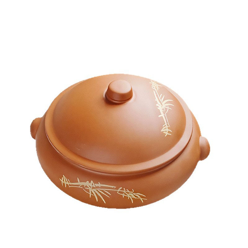 Soup Pot, Chicken Steamer Pot, Purple Clay Steamer Pot, Chicken Steamer Pot, Household Purple Clay Steamer Pot, Commercial Steamer Pot Set