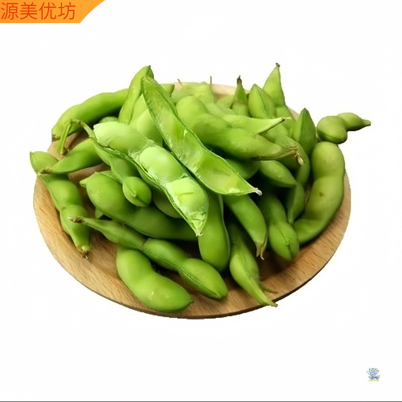 Whole Box of Edamame, Freshly Picked Shelled Beans, Self-Grown Farm Fresh and Tender Seasonal Vegetables, Green Beans Wholesale