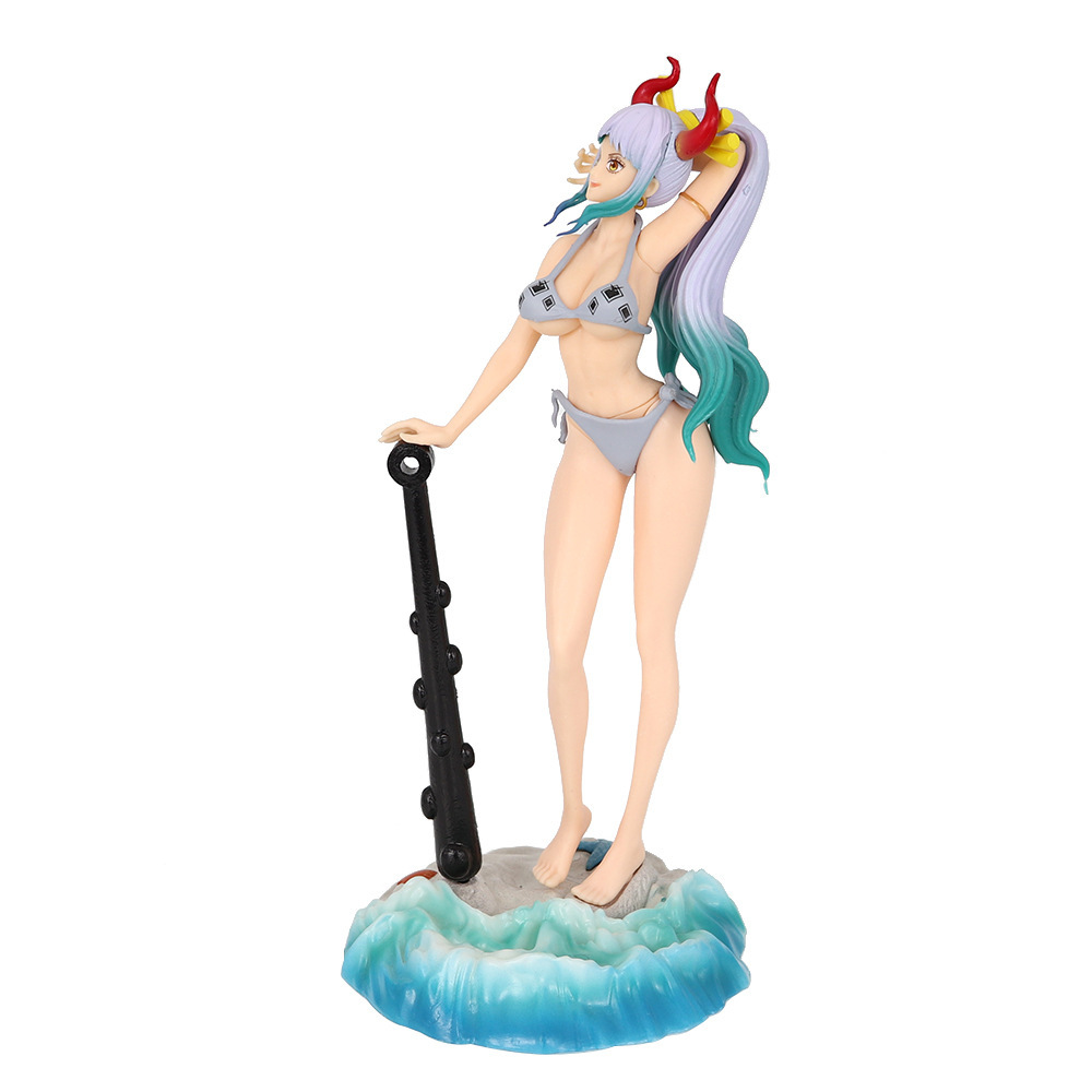 One Piece Figure Nami in Swimsuit Standing Pose Cartoon Bikini Beautiful Girl Anime Merchandise Swimsuit Limited Edition