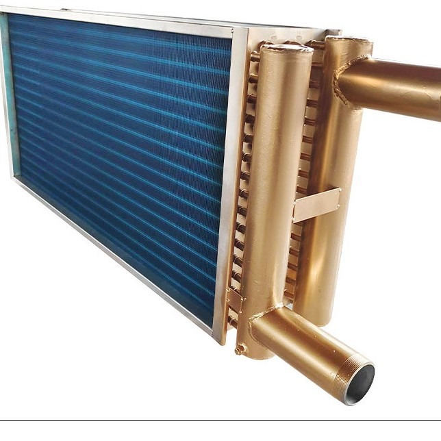 Industrial Surface Cooler Manufacturer Copper Tube Fin Condenser Radiator Air Conditioning Unit Fan Coil Surface Cooler