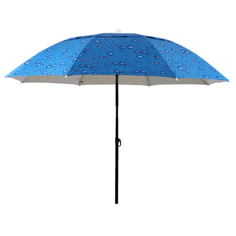 Fishing Umbrella Universal 2.22m Rainproof Sunshade Folding Outdoor Fishing Large Umbrella Fishing Special Umbrella