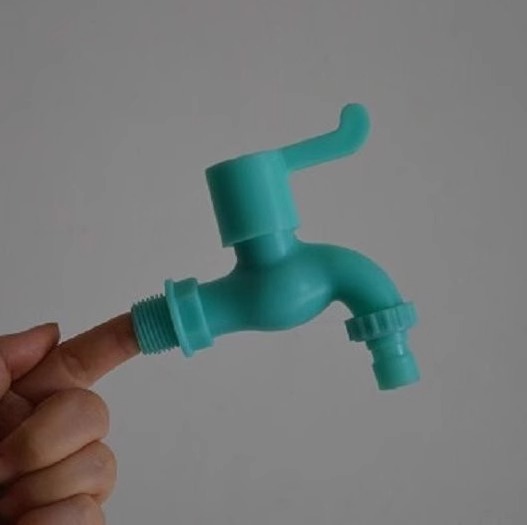 Plastic faucet 4 points 6 points household washing machine faucet toilet bathroom faucet quick open kitchen faucet