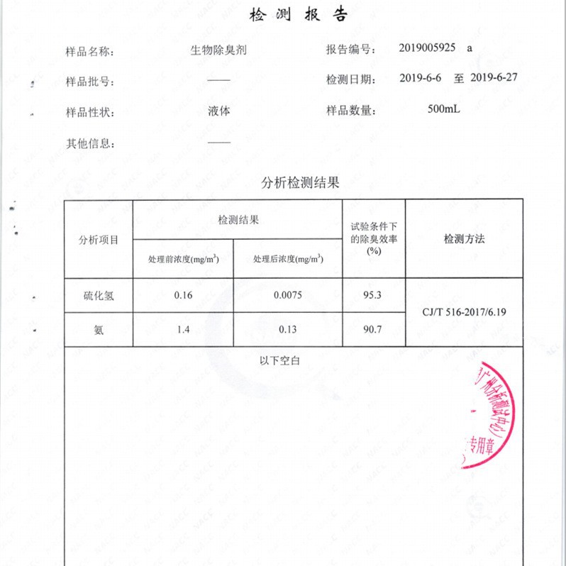 Plant Deodorant, Pet Urine Removal, Ammonia Nitrogen Removal, Farm, Slaughterhouse, Cat Litter Material Deodorization and Deodorant Factory