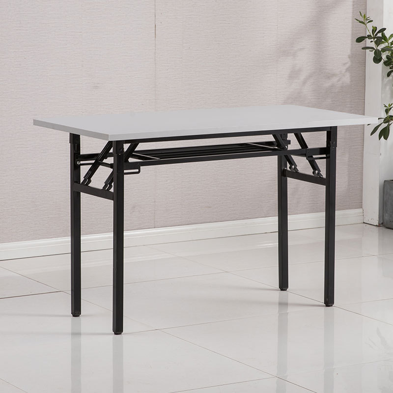 Factory wholesale simple folding table Office conference table long learning desk single double floor table training table