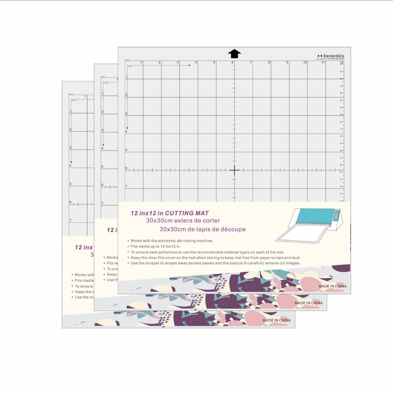 Пад для гравировальной машины 12''X12'' Режущий пад Мат