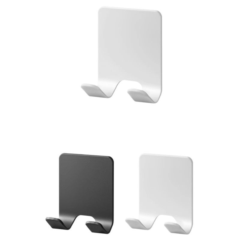 Plug Hook, Strong Adhesive Hook, Punch-Free, Multifunctional Power Manual Shaver Hook, Razor Storage Bracket