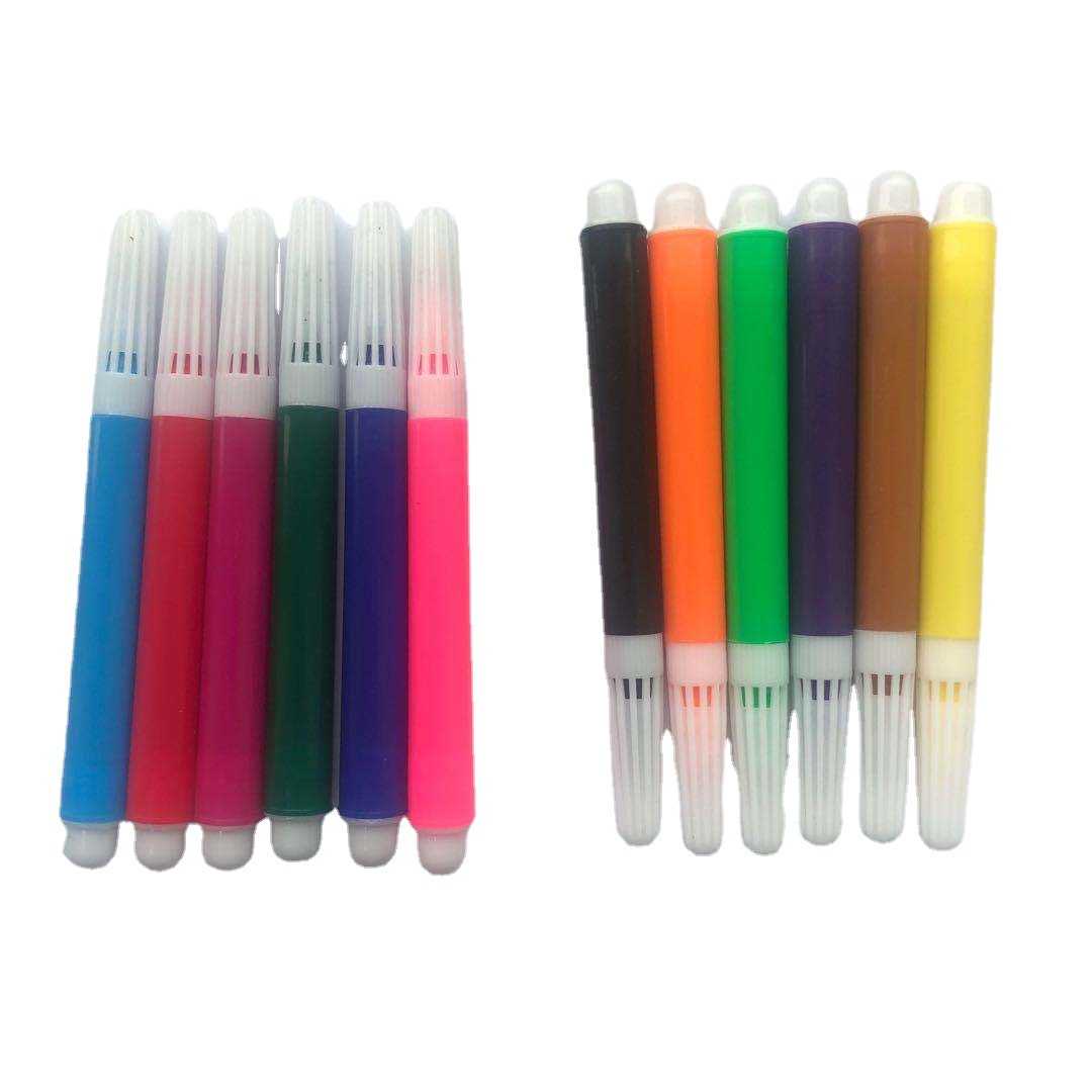 Children's Painting Mini Watercolor Pen Washable 101 Small Brush 12 Color Watercolor Pen Mini Watercolor Pen