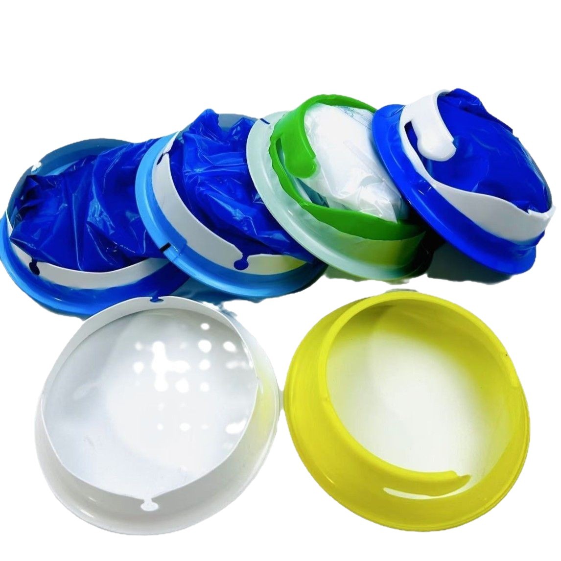 Manufacturer's Disposable Vomit Bag Closed Rubber Ring Buckle Motion Sickness Pregnancy Vomit Bag Ferrule Motion Sickness Vomit Bag Clasp
