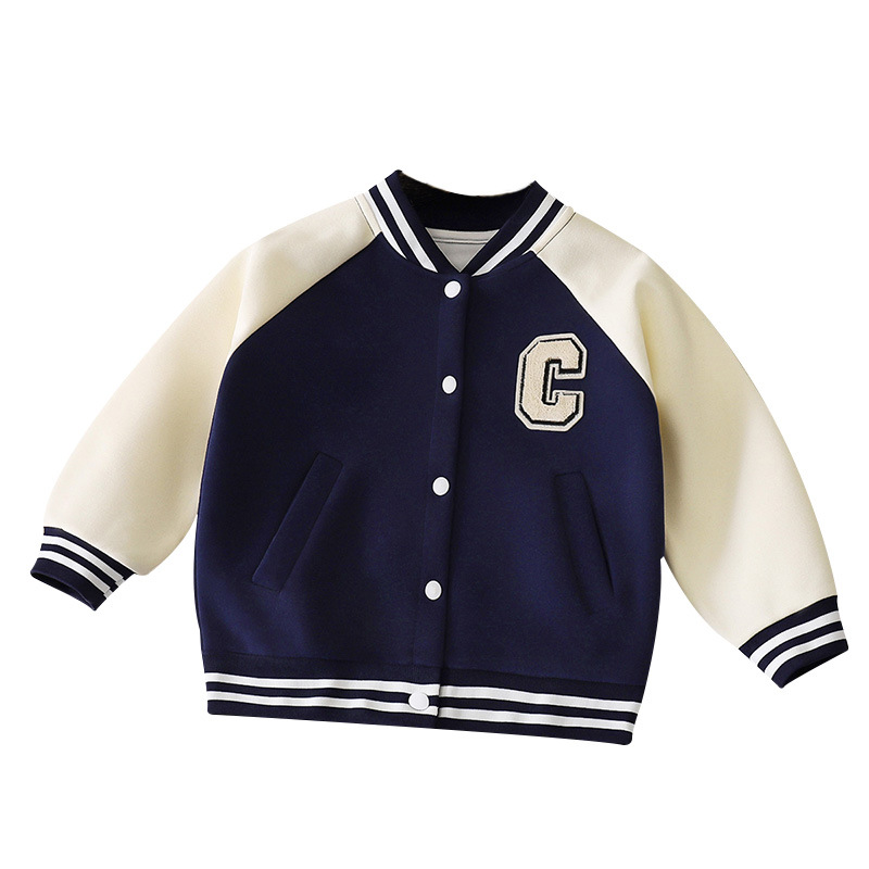 Children's Baseball Uniforms, New Autumn Style Boys' Casual Jackets, Girls' Cardigans, Baby Autumn Clothes, Children's Clothing Wholesale
