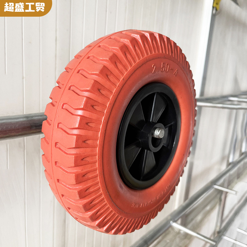 Warehouse Car Camping Style Car 8-Inch 2.50-4Pu Foam Wheel Wholesale Polyurethane Pu Foam Tire for Lawn Mower