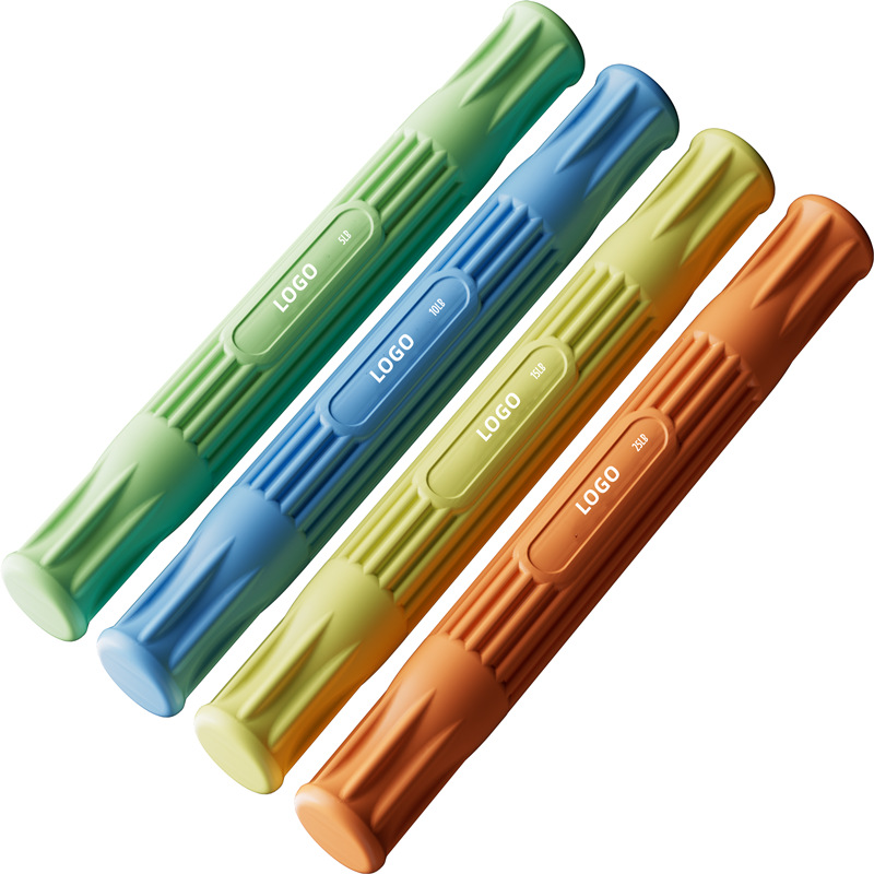 Tpe Torque Bar Yoga Fitness Multifunctional Rehabilitation Training Resistance Bar Massage Muscle Meridian Elastic Bar Stretching