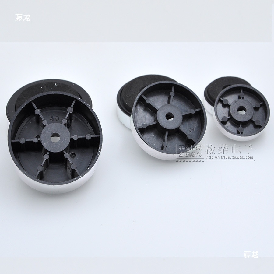 40*10mm Amplifier Feet Speaker Audio Plastic Feet Non-Slip Feet New Chassis Feet