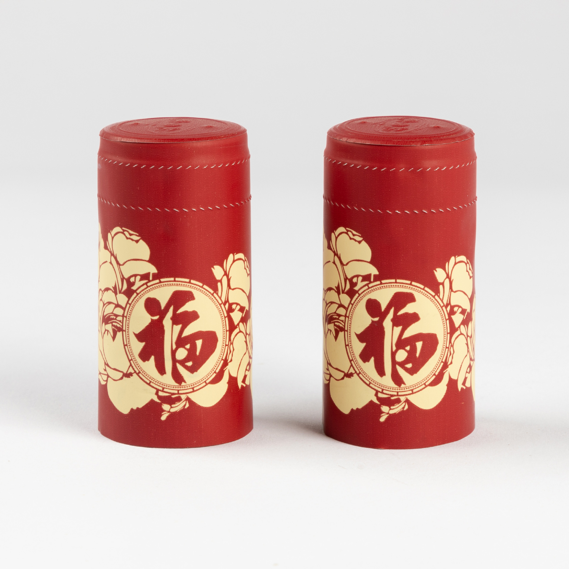 Red wine aluminum cap printed logo pattern grape wine aluminum-plastic composite cap concave-convex metal cap wine sealing foreign wine cap manufacturers