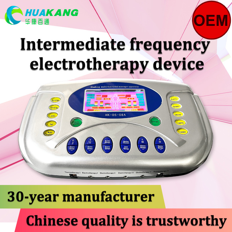 Многофункциональный компьютерный прибор для электролечения с низкой и средней частотой, импульсный переменной частоты, горячий компресс, лазерный массажер