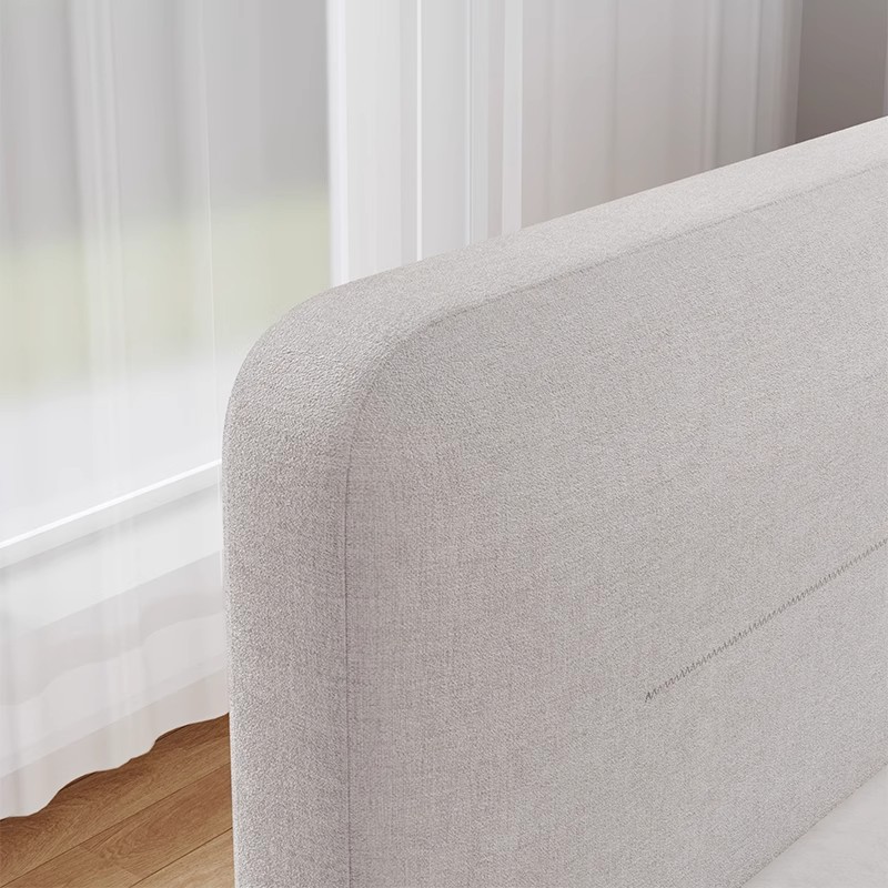 coconordic Nordic Hel Hull Modern Simple Design Bed Soft Bed Removable and Washable Fabric Bed Leather Bed