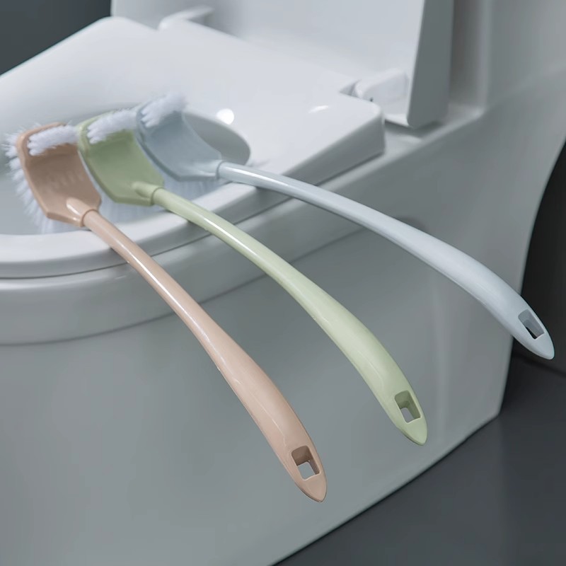 Household Long Handle Toilet Cleaning Toilet Brush Toilet Cleaning Brush Wall-mounted Toilet Brush Double-sided No Dead Angle