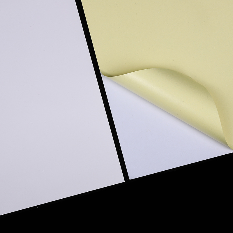 A4 Matte Adhesive Glossy Computer Printing Paper Label Inkjet Laser Printing Ready Stock Label Paper