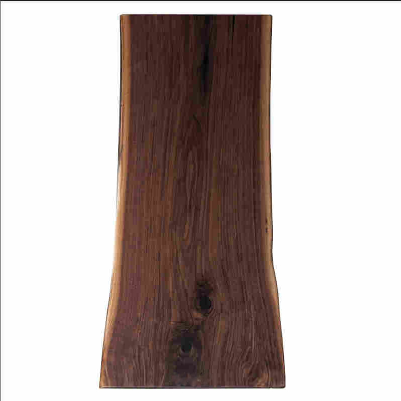 Walnut Large Board North American Black Walnut Tea Table Solid Wood Tea Table Log Whole Board Simple Dining Table Tea Board Natural Edge