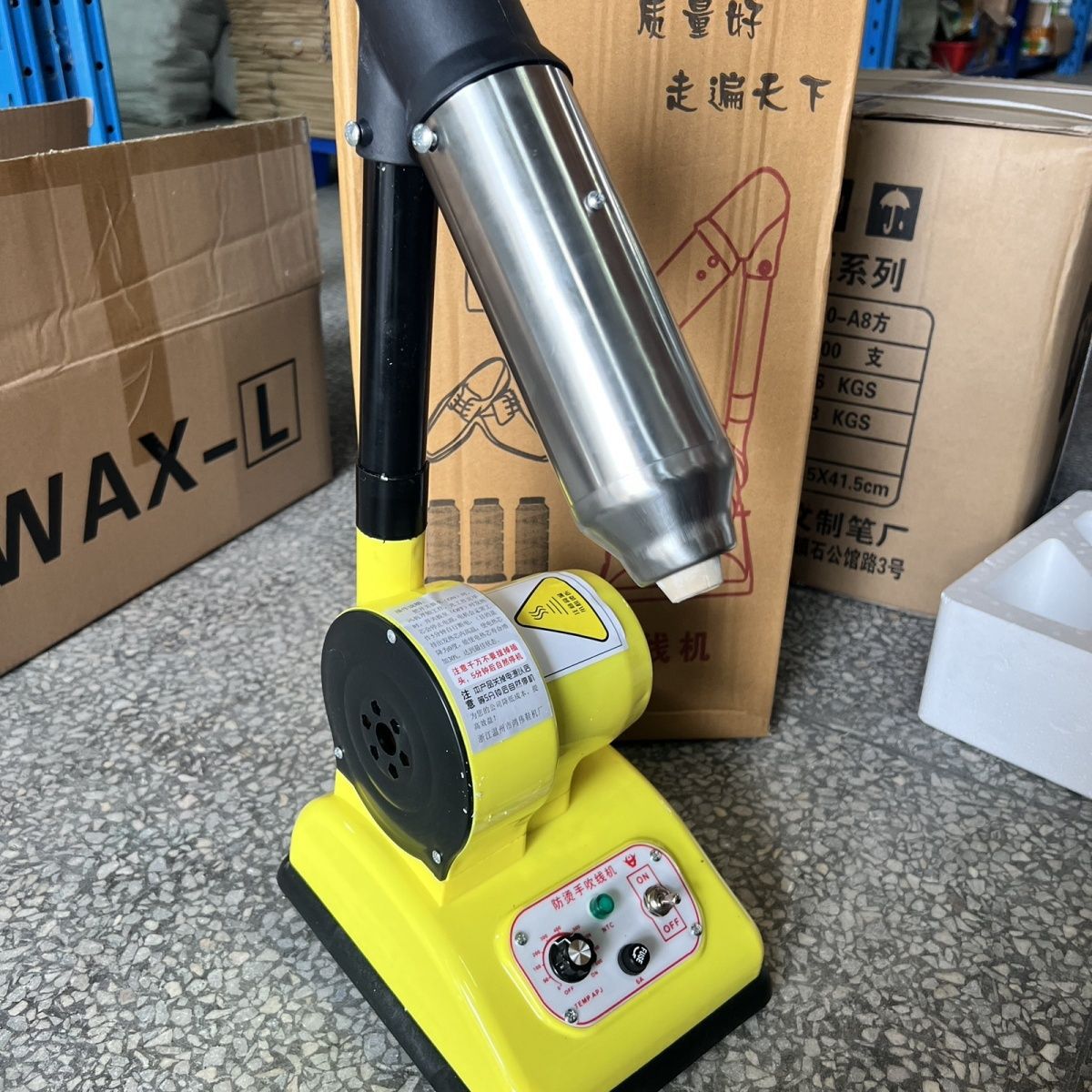 Машина для продувки проводов Weizhi, регулировка температуры, не горячая, машина для сушки проводов для обувной фабрики